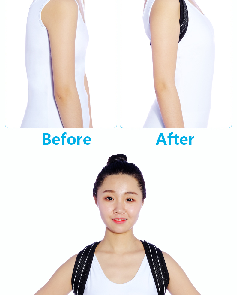 adjustable back brace posture