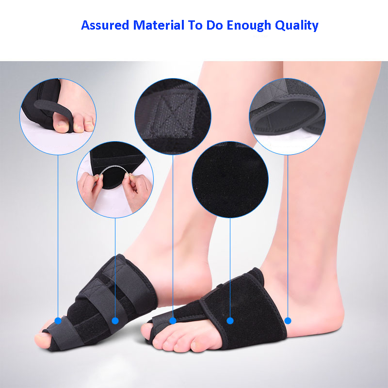 Bunion Splint Bunion Corrector Big Toe Hallux Valgus Brace Protector Pad Strap Sleeve for Hallux Valgus and Big Toe